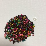 【約450個】ウッドビーズ❺