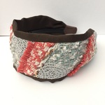 レース使いが大人なカチューシャ♡LINTON TWEED♡2種ツィード切替幅広