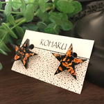ブラックスターピアス （イヤリング）