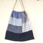 大人の着替え袋 リバティ パッチワーク『１点もの』