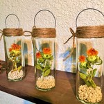 お花屋さんの「ボトルフラワー」