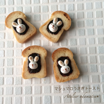  本物のパンでできた✳︎マシュマロうさぎ