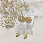 flower lace heart