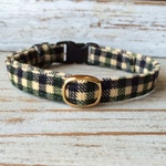 再入荷＊【 猫の首輪 】check green