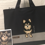 oさまオーダー品チワワレッスンバッグ
