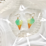 とろける☆ダブルアイスクリームピアス(チョコミント)