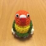 ボタンインコちゃん（ヤマブキボタン）