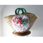<予約開始＞Lion kago bag/Lラベンダー