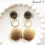 《再販》大ぶり アンティーク ピアス／イヤリング
