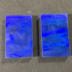 人工オパール　オーロラ　ブラック青斑小　約8.5グラム