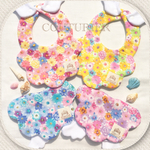 ★ フラワーシャワー ★ angel baby ★天使の羽★スタイ★ 天使の羽スタイ ★ 出産祝い★ 送料名入れ無料 ★ギフト/誕生日/記念日/ハーフバースデー/お宮参り 【06】