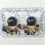 モノトーンジャラジャラピアス／イヤリング
