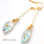 キラキラ海の宝石… イヤリング ピアス