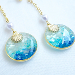 海の宝石♡ノンホールピアス