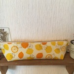 レモン🍋柄のペンケース✏️