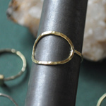 オーバルリング　L　brass