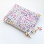 LIBERTY　 Forget me nots　フォーゲットミーノッツ 　2015SS　17P　ビニコのminiポーチ　◆　コインケース・小物入れに♪