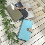 iPhone8プラス/7プラス/6プラス 本革スマホケース エナメル＆パステル