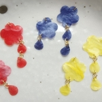 和花ピアス