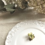 グリーンあじさいのピアス