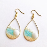 海をとじこめたピアス・イヤリング