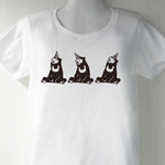 出待ちマレー熊 白Tシャツ