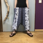 サルエルパンツ　de　浴衣　涼風
