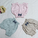 ふわっとダブルガーゼのかぼちゃパンツ