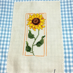 【夏物SALE中】ひまわりの刺繍
