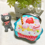 パール口金・カップケーキがま口