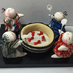 童シリーズ    金魚すくい