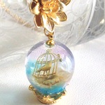 大空への夢 boule à neige ネックレス