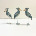 羊毛ハシビロコウマスコット(小)