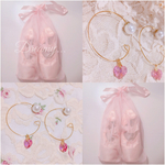 heart and  pearl pierce