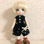 オビツ11用 お星様オールインワン