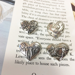 【新作】design silver heart ring