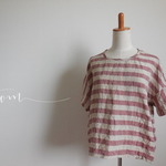 ベルギーリネン シンプルＴシャツ