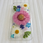 【bloom1122様ご専用】受注制作✨大輪の花…花火✨押し花 iPhone 6s ケース