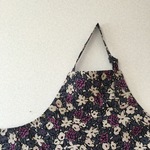 SALE！！★収納袋付きコットンリネンのワイドエプロン