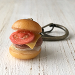 ハンバーガーのバッグチャーム