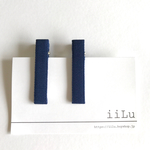 hair clip*navy* simple 2set for baby & kids  