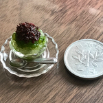 ミニチュア抹茶かき氷