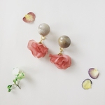 フラワードレス イヤリング/ピアス