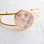 再販☀️真夏のflowerバングル-パープル系