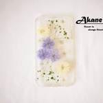 『B級品』花物語「癒花」/Flower Case/押し花ケース/【iPhone 7】
