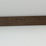 ウォルナットの定規