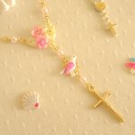 ♡ロザリオ風ネックレス♡