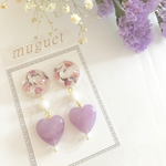 《再販2》heuchera＊ ピアス・イヤリング