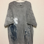 【藍染】リメイクTシャツ L 