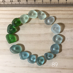 穴あき　天然シーグラス　89